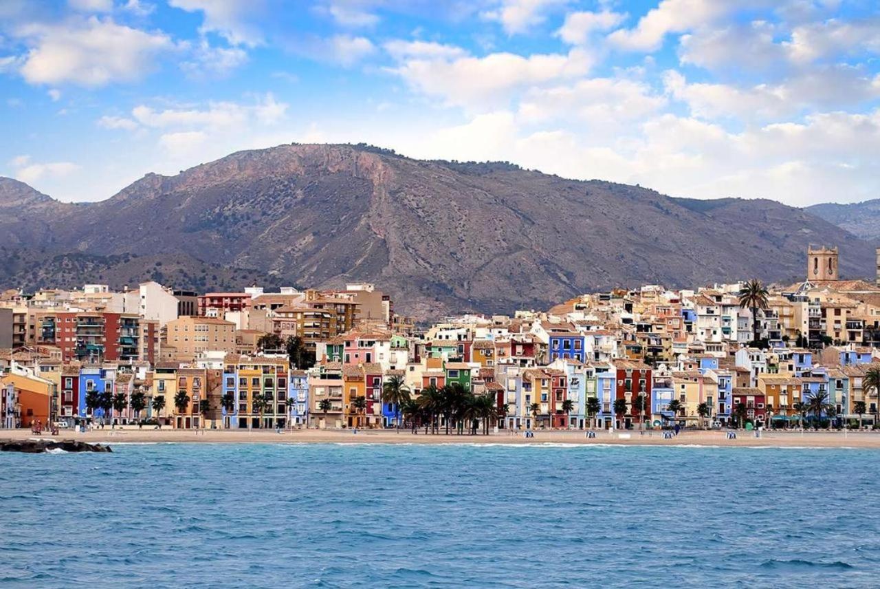 Apartamento L'Espigo De Saoret Primera Linea Playa Centro Soleado Y Recien Renovado Villajoyosa Exterior foto